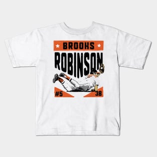 Brooks Robinson Baltimore Dive Kids T-Shirt
